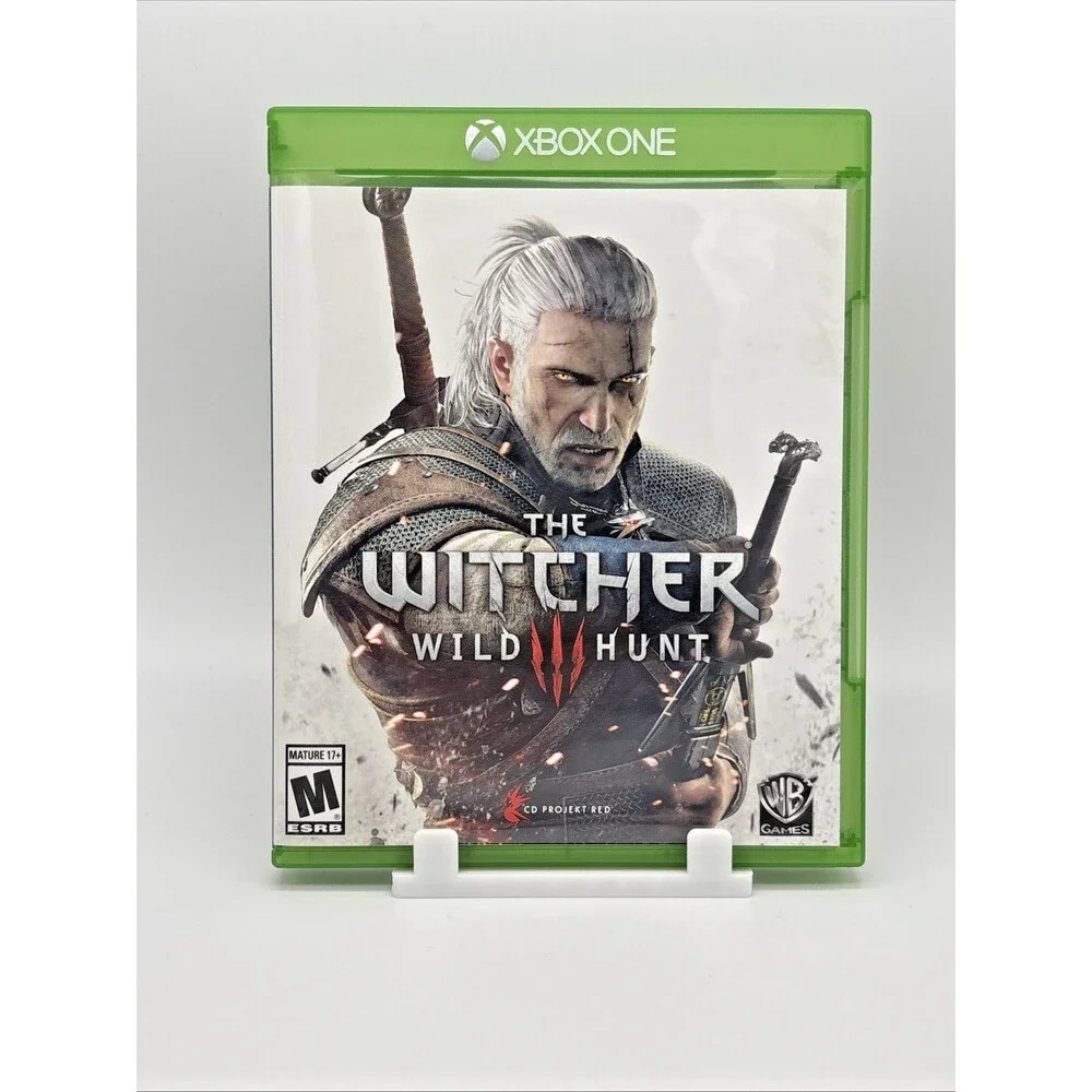 The Witcher 3: Wild Hunt – Xbox One Complete with Soundtrack Map Stickers Insert